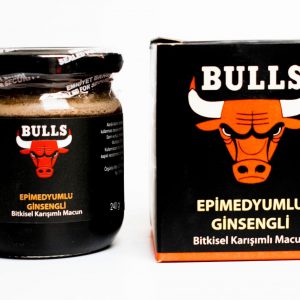 Bulls Natural Epimedium Ginseng Turkish Honey Mix - Turkish Paste, 240gr