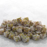Buy Hard Consistency Turkish Delight with Pistachio Covered by Coconut Hard Consistency Turkish Delight with Pistachio Covered by Coconut