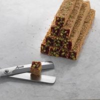 Buy Turkish Delight with Pistachio Covered by Pomegranate Essence Kadayif Turkish Delight with Pistachio Covered by Pomegranate Essence Kadayif