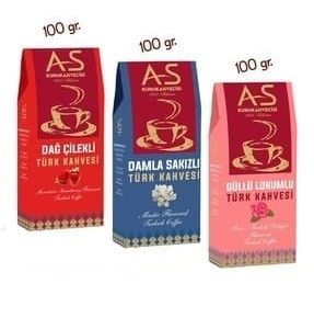 As Coffee-Turkish Coffee Gourmet 1, 3 x 100g (3.52oz)