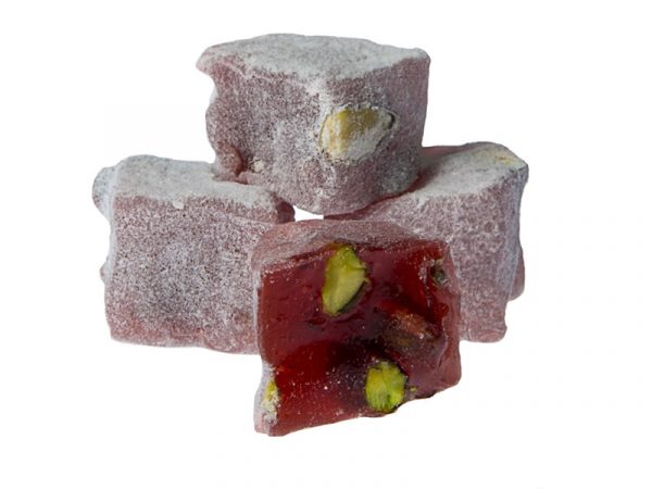 Assorted Turkish Delight in a Wooden Box, 9.87oz - 280g