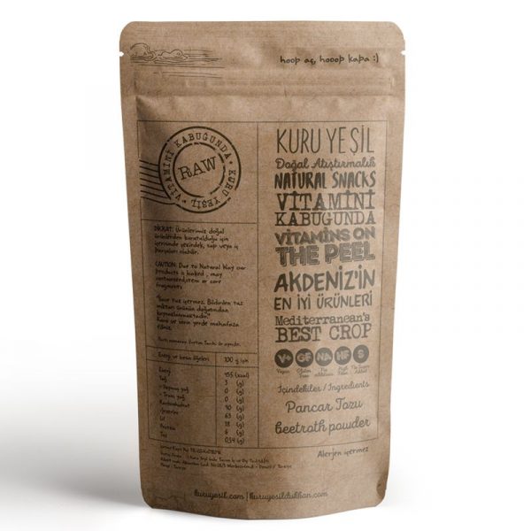 Kuru Yesil - Organic Beet Powder, 3.52oz - 100g