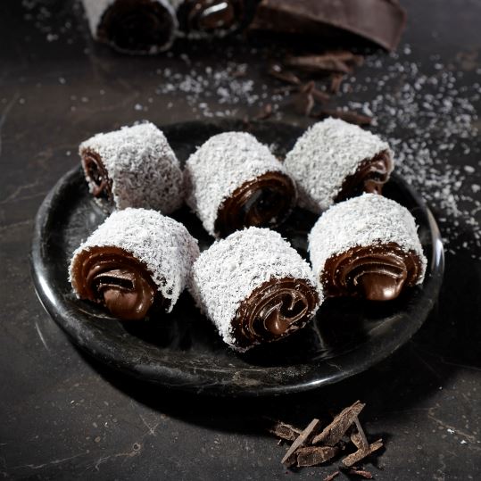 Chocolate Coconut Covered Turkish Delight
