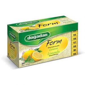 Form Mixed Herbal Tea with Lemon