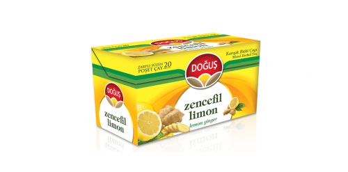 Dogus - Ginger Tea with Lemon, 20 Tea Bags