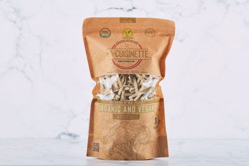 La-Cuisinette, Organic & Vegan Fettuccini with Broccoli, 12.34oz - 350g