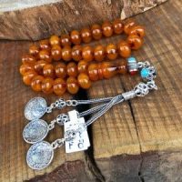 Buy Moire Amber Rosary Moire Amber Rosary