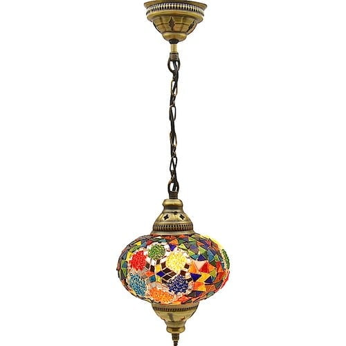 Mosaic Lamp, Mixed Colors