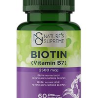 Buy Nature's Supreme Biotin 2500 Mcg 120 Capsules Nature's Supreme Biotin 2500 Mcg 120 Capsules