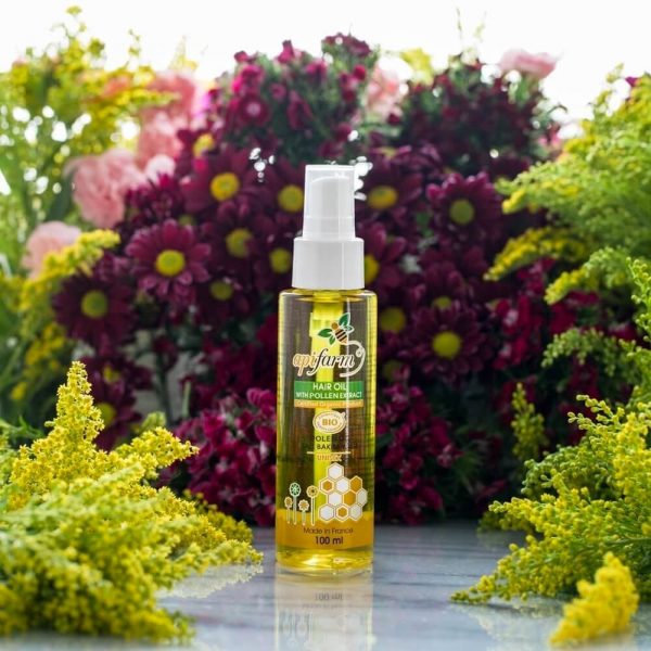 Apifarm Hair Oil with Organic Pollen Extract