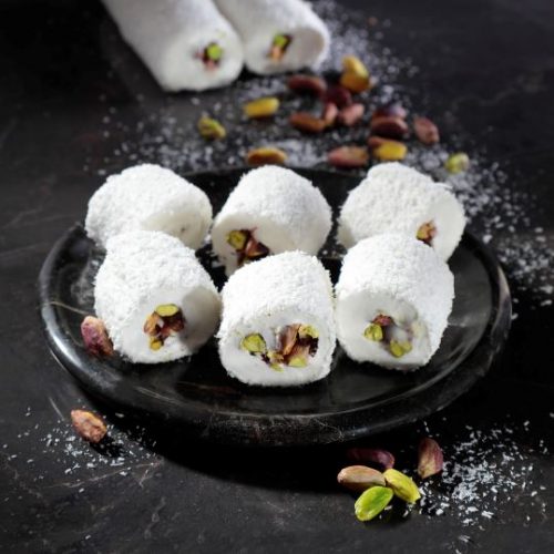 Pistachio Coconut Turkish Delight