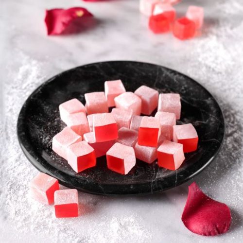 Rose Flavored Turkish Delight