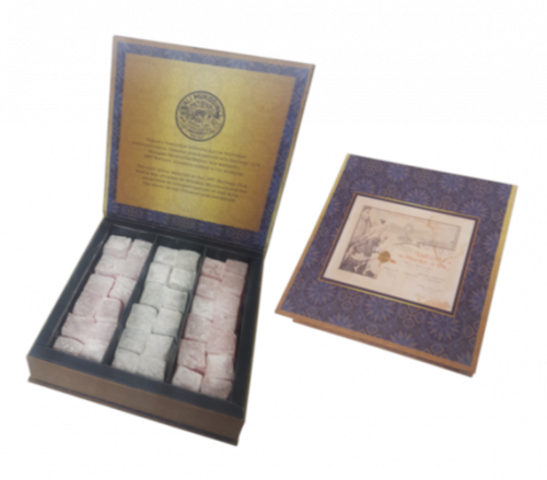 Turkish Delight Rose, Orange and Mint Lemon Flavoured, 17.63oz - 500g