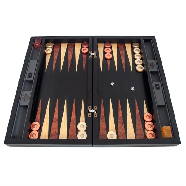 Vegas Large Leather Backgammon