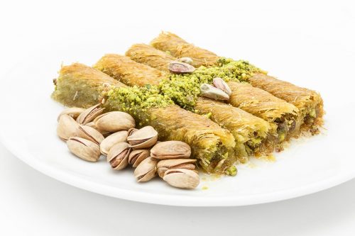 Wrap Kadayif with Pistachio