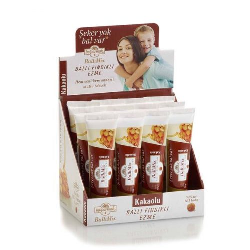 Balparmak HoneyMix with Cocoa Display Box (12 Pieces), 1.41oz - 40g