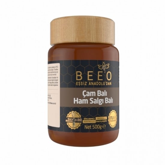 Beeo - Pine Honey (Raw Honey), 17.6oz - 500g