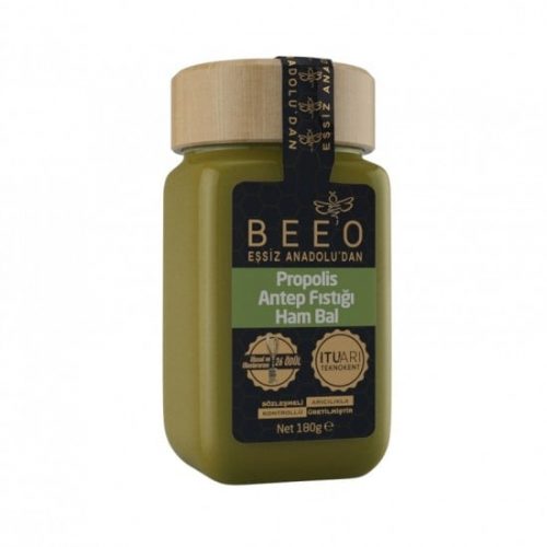 Beeo - Pistachio + Raw Honey + Propolis, 6.34oz - 180g