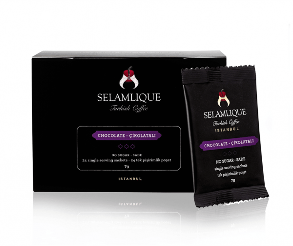 Selamlique Chocolate Turkish Coffee Sachets Packs of 24