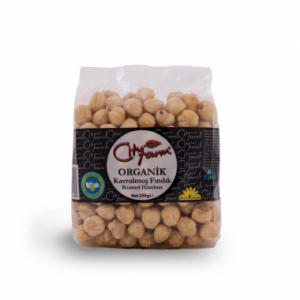 CityFarm Organic Roasted Hazelnuts, 8.82oz - 250g