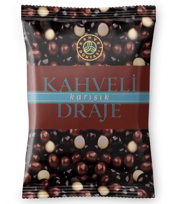 Coffee Dragee Covered with Mix Chocolate, 8.1oz - 230g
