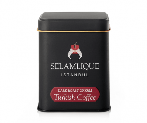 Selamlique Dark Roast Turkish Coffee Box, 4.41oz - 125g