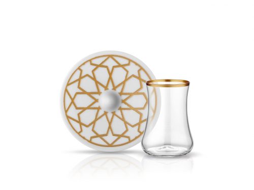 Dervish Nomad Tea Glass Set (12 Pcs)