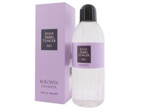 Eyüp Sabri Tuncer Lavender Scented Glass Bottle Turkish Cologne