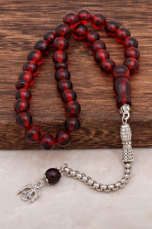 Fragrant Fossil Amber Rosary 273