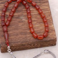 Master Work Capsule Cutting Pressing Amber Rosary 253