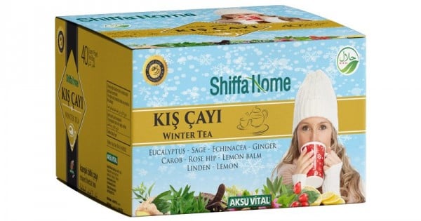 Mixed Herbal Winter Tea, 40 bags, 2.11oz - 60g