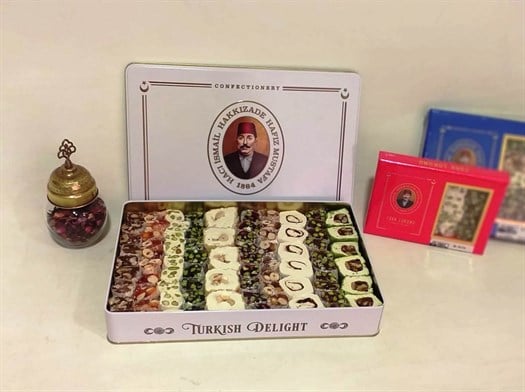 Hafız Mustafa - Mixed Turkish Delight in Tin Box