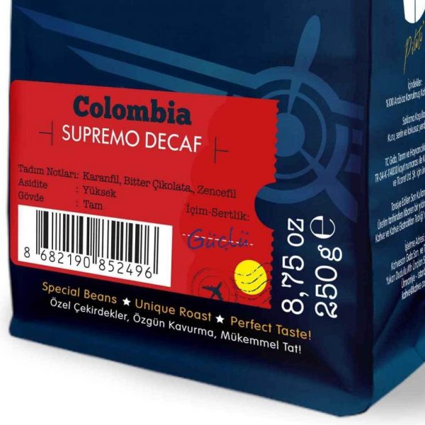 Colombia Supremo Decaf Coffee by Moliendo
