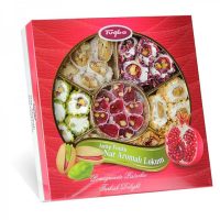 Buy Pistachio Pomegranate Turkish Delight, 15.16oz - 430g Pistachio Pomegranate Turkish Delight, 15.16oz - 430g