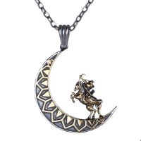 Resurrection Ertuğrul Kayı Length Crescent Necklace