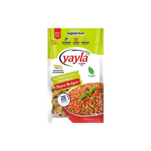 Siyez Bulghur with Green Lentils and Tomato, 12.7oz - 360g