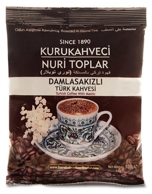 Nuri Toplar Turkish Coffee with Mastic