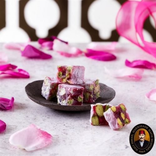 Hafız Mustafa - Turkish Delight with Rose Petals, 35.27oz - 1kg