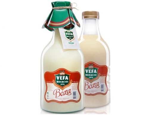 Vefa Turkish Boza Beverage, 33.81oz - 1000ml