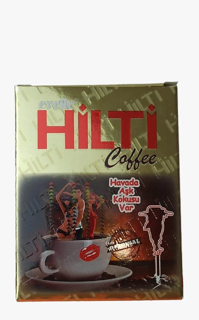 Hilti Aphrodisiac Instant Coffee 18 gr x 12 sachets