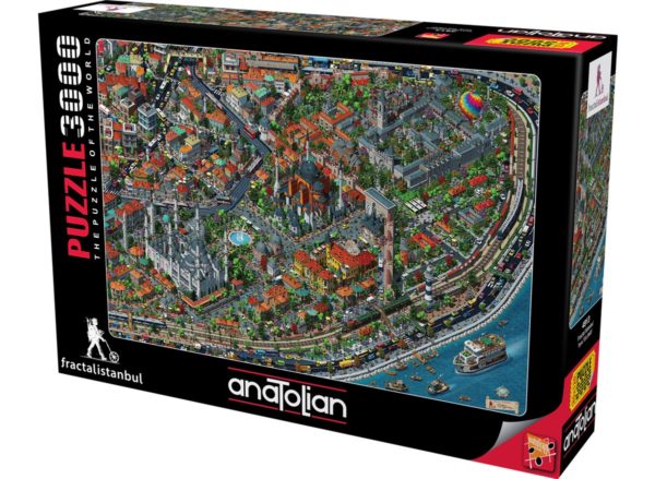 Fractal İstanbul Jigsaw Puzzle