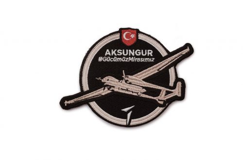 TAI Aksungur Turkish Unmanned Aerial Vehicle Military Patch