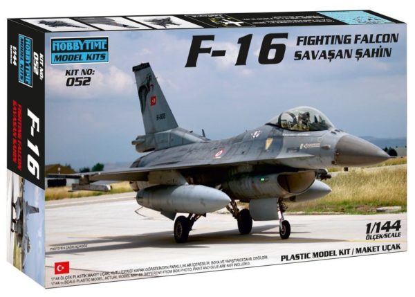 Turkish Air Force TUAF F-16  Fighting Falcon Aircraft 1/144 Model