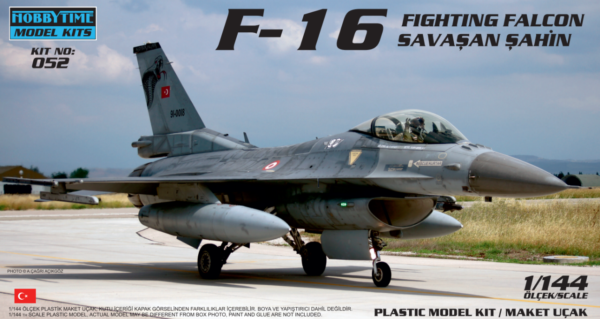 Turkish Air Force TUAF F-16  Fighting Falcon Aircraft 1/144 Model