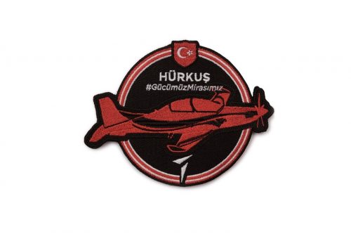 TAI Hurkus Turkish Basic Trainer and Ground Attack Aircraft Military Patch