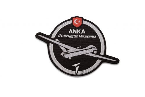 TAI ANKA Turkish Unmanned Aerial Vehicle Military Patch