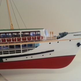 Turkish Model 1/50 Bosphorus Fishing Boat Wooden Ship Model Kit