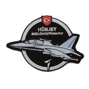 TAI Hurjet Turkish Light Combat Aircraft Military Patch